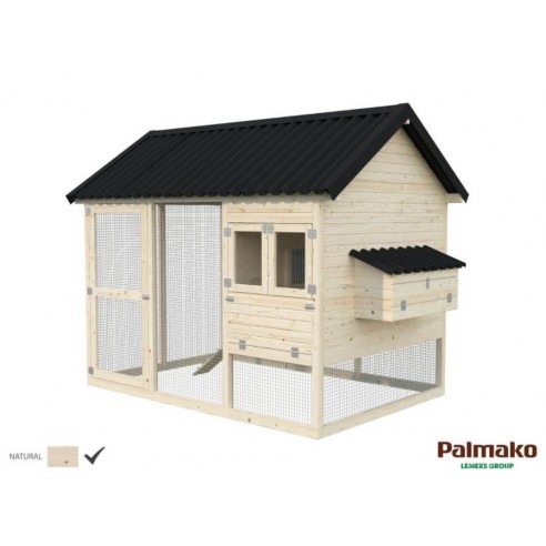 Poulailler en bois Chick 6.7 m²