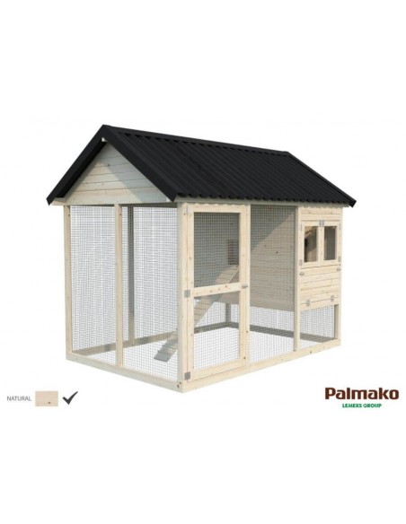 Poulailler en bois Chick 6.7 m²