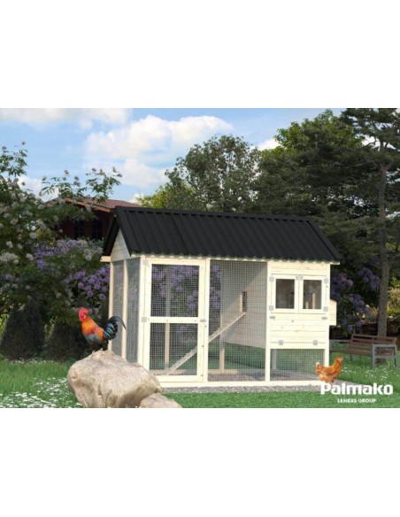 Poulailler en bois Chick 6.7 m²