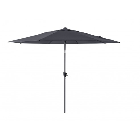 Parasol 300 MANIVELLE aluminium Grey/Mât -Grey- Proloisirs