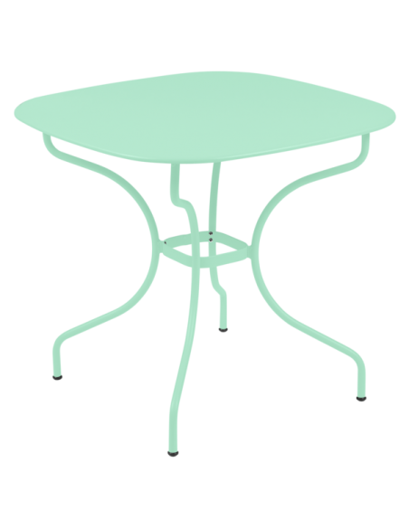 Table de jardin Opéra Carronde 82 x 82 cm - Fermob Vert Opaline