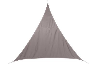 Voile d'ombrage Curacao triangulaire 2 x 2 x 2 m - Polyester - Taupe