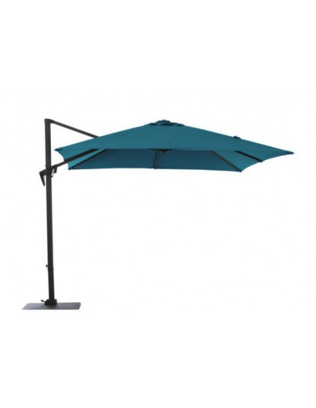 Achat Parasol déporté ROMA 3x4m - Bleu - Aluminium - PROLOISIRS