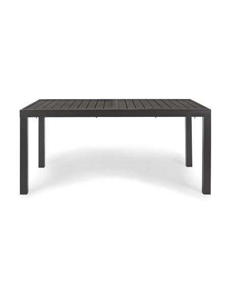 Table extensible HILDE - 160/240 X 90 cm - Anthracite - BIZZOTTO