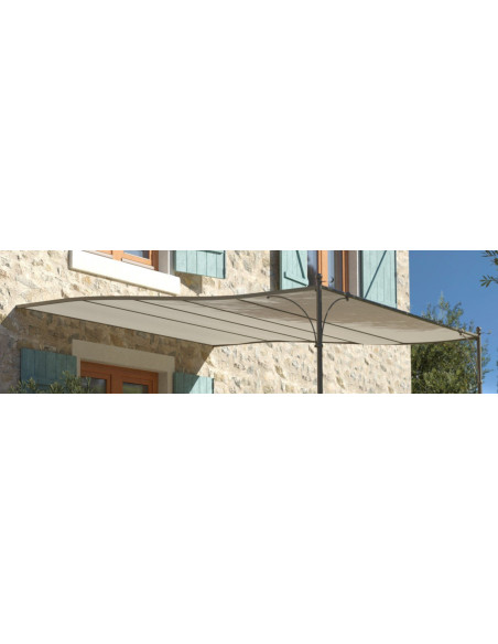 Achat COULEURS DU MONDE - Toile seule pour pergola LUBERON adossée - 3 x 3 mètres