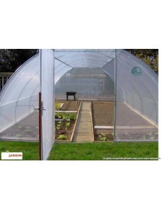 SERRES TONNEAU - Serre tunnel "Gothique" - 4.5x4.5 m - 1 porte