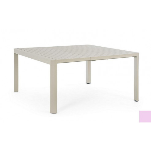 BIZZOTTO - Table KIPLIN - 97/149 X 149 cm - Crème