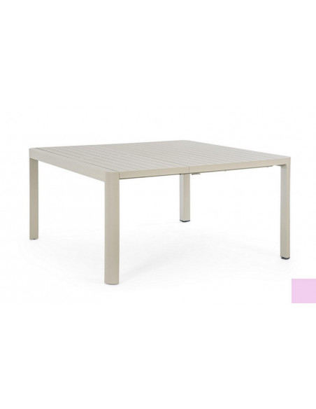 BIZZOTTO - Table KIPLIN - 97/149 X 149 cm - Crème