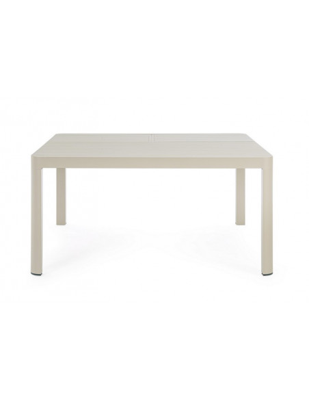 BIZZOTTO - Table KIPLIN - 97/149 X 149 cm - Crème