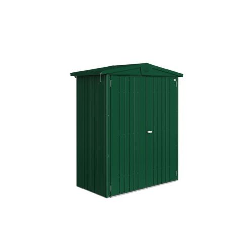 BIOHORT - Abri de jardin Europa double-portes L.172 x P.84 cm - Taille 1 - Vert Foncé