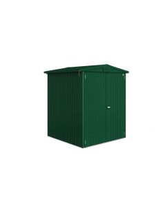 BIOHORT - Abri de jardin Europa double-portes L1.72 x P.156 - Taille 2 - Vert Foncé