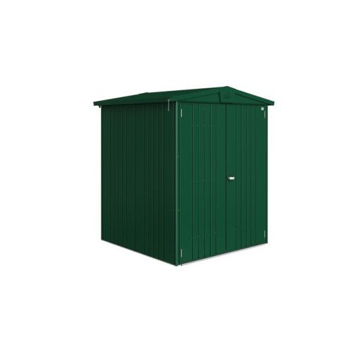 BIOHORT - Abri de jardin Europa double-portes L1.72 x P.156 - Taille 2 - Vert Foncé