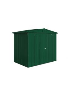 BIOHORT - Abri de jardin Europa double-portes  L.244 X P.156 cm - Taille A3 - Vert Foncé 