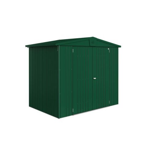 BIOHORT - Abri de jardin Europa double-portes  L.244 X P.156 cm - Taille A3 - Vert Foncé 