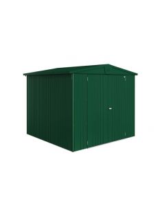 BIOHORT - Abri de jardin Europa double-portes de L.244 X P.228 cm - Taille A4 - Vert Foncé