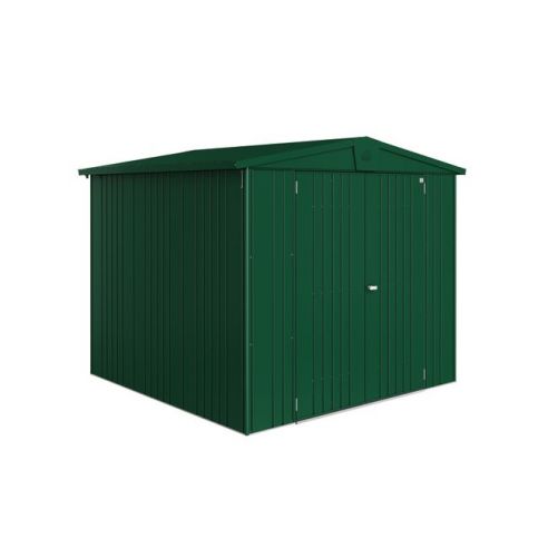 BIOHORT - Abri de jardin Europa double-portes de L.244 X P.228 cm - Taille A4 - Vert Foncé