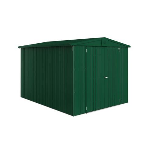 BIOHORT - Abri de jardin Europa double-portes L.244 X P. 300 - Taille A6 - Vert Foncé 