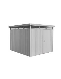 BIOHORT - Abri Highline simple porte L.2.75 x P.3.15 m - Taille H5 - Argent Métallique 