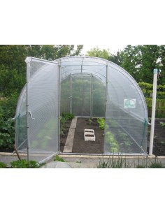 SERRES TONNEAU - Serre tunnel "Jardinière" PE Thermique Diffusant - 3x6 m - 2 portes