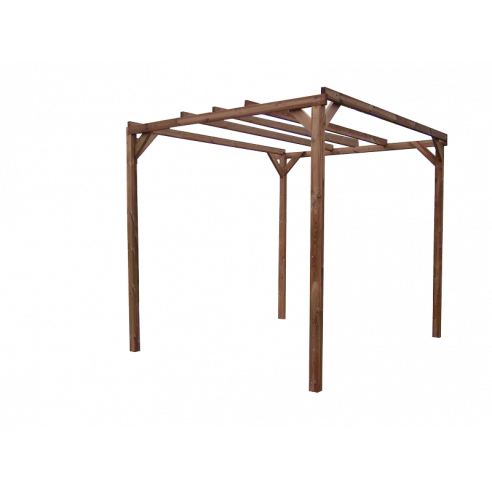 HABRITA - Pergola Thonon bois THT - 3 x 2.96 m