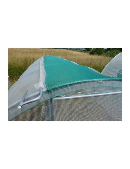 SERRES TONNEAU - Serre tunnel "Cabriolet " - 3.70 x 4.50 m - 1 porte