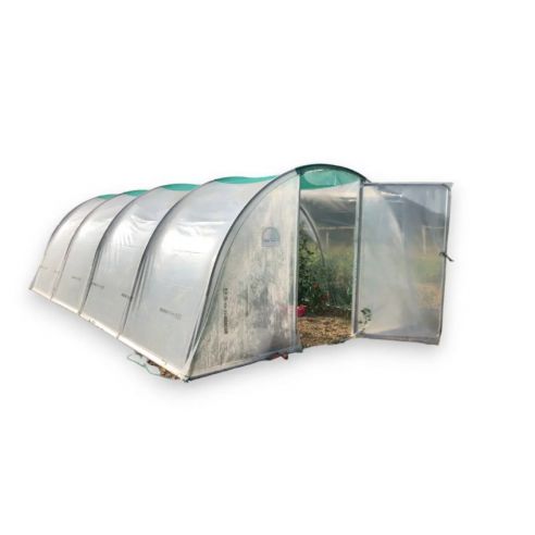 SERRES TONNEAU - Serre tunnel "Cabriolet " - 3.70 x 4.50 m - 1 porte