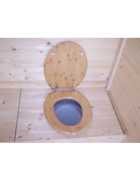 HABRITA - Abri WC en bois avec plancher - 1.35 m²