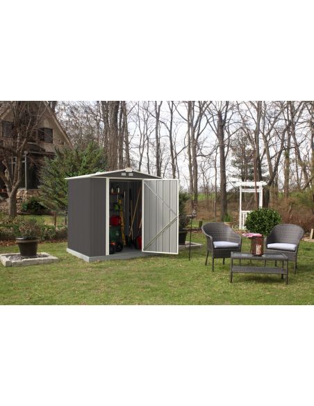 SHELTER LOGIC - Abri de jardin métal Arrow Ezee toit 2 pentes - 2.30 m²