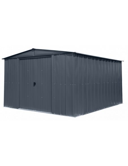 SHELTER LOGIC - Abri de jardin métal Spacemaker Apex toit 2 pentes - 10.70 m²