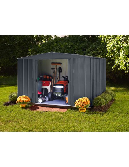 SHELTER LOGIC - Abri de jardin métal Spacemaker Apex toit 2 pentes - 6.9 m²