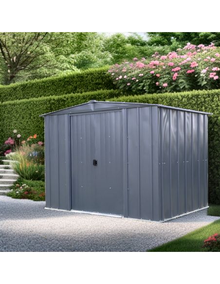 SHELTER LOGIC - Abri de jardin métal Spacemaker Apex toit 2 pentes - 4 m²