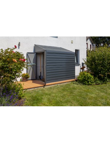 SHELTER LOGIC - Abri de jardin métal Arrow Yardsaver mono pente - 2.4 m²