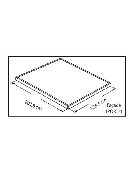 SHELTER LOGIC - Abri de jardin métal Arrow Yardsaver mono pente - 2.4 m²