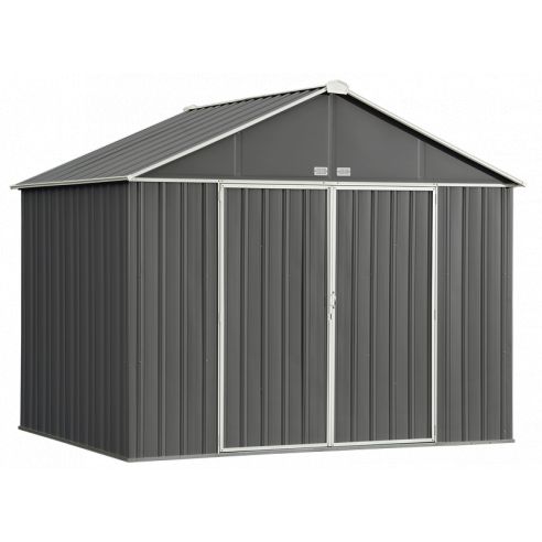 SHELTER LOGIC - Abri de jardin métal Arrow Ezee toit 2 pentes - 6.60 m²