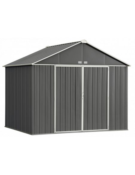 SHELTER LOGIC - Abri de jardin métal Arrow Ezee toit 2 pentes - 6.60 m²