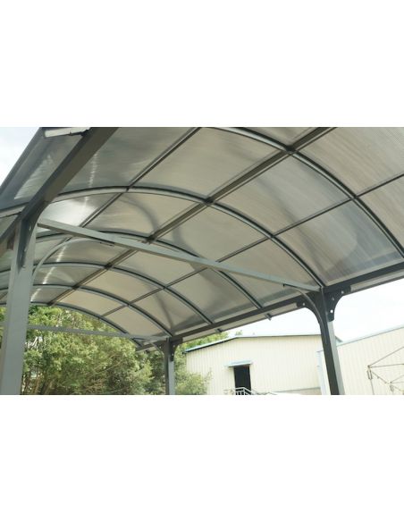 HABRITA - Carport en aluminium - 27.51 m²