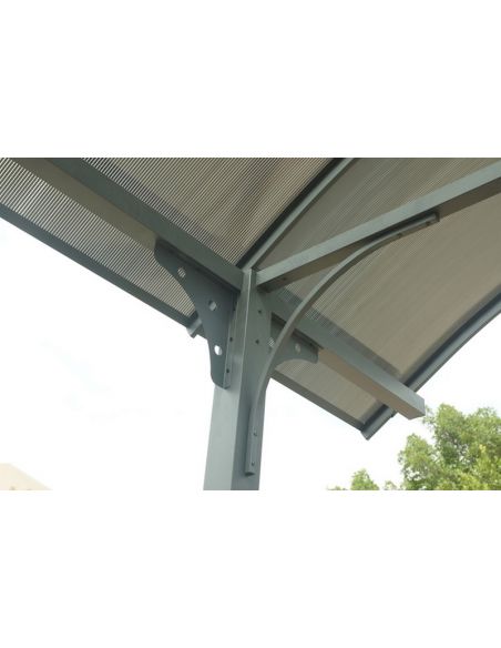 HABRITA - Carport en aluminium - 27.51 m²