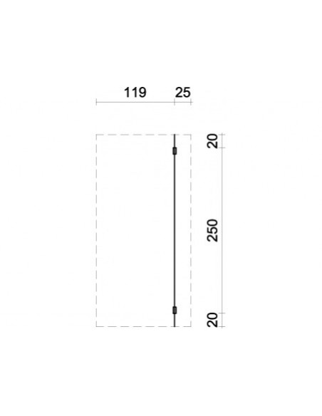 PALMAKO - Bûcher de stockage 4.3 m²  - Naturel