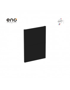 ENO - Habillage arrière en acier noir pour MODULO 80 cm