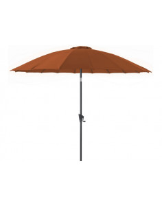 PROLOISIRS - Parasol droit Pagode - D.3 m - Sienne