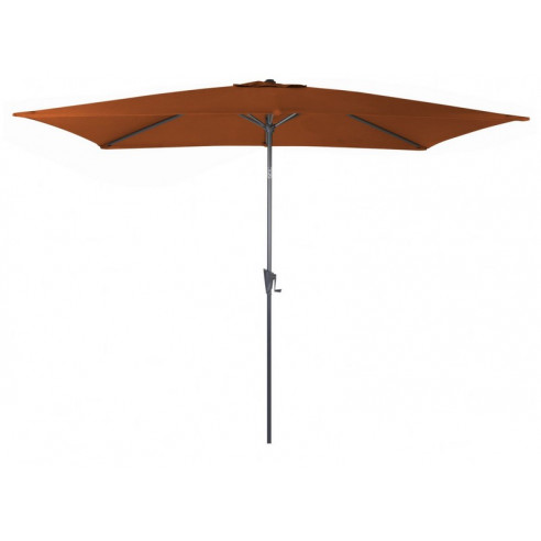 PROLOISIRS - Parasol droit Tilt - 3 X 2 M - Sienne