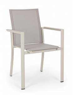 BIZZOTTO - Fauteuil KONNOR - Aluminium - Rastin