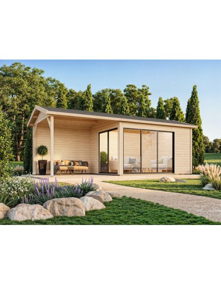 PALMAKO - Abri de jardin Amanda 11.2 + 7.8 m²