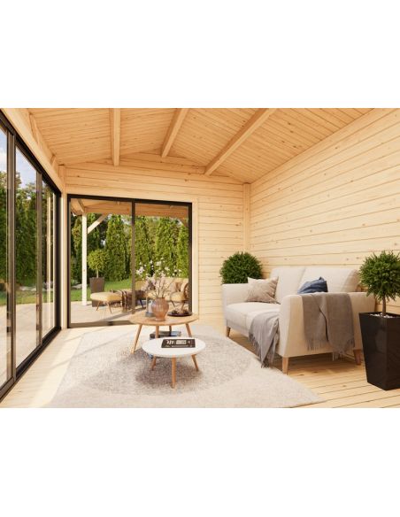 PALMAKO - Abri de jardin Amanda 11.2 + 7.8 m²