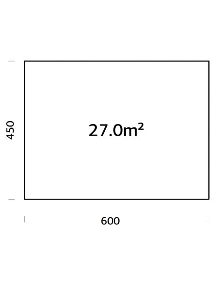 PALMAKO - Kit de fondation 6 x 4.5 mètres