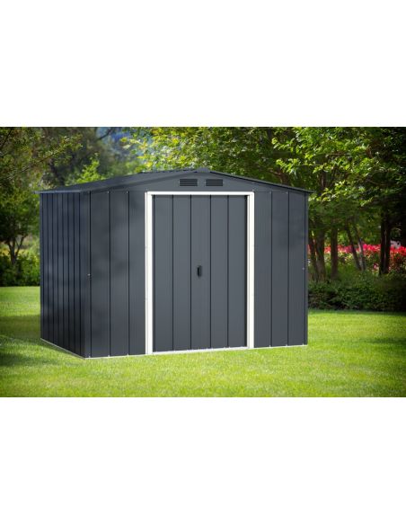 DURAMAX - Abri de jardin métal - 4.75 m²