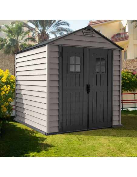 DURAMAX - Abri de jardin PVC Storemax- 4.41 m²