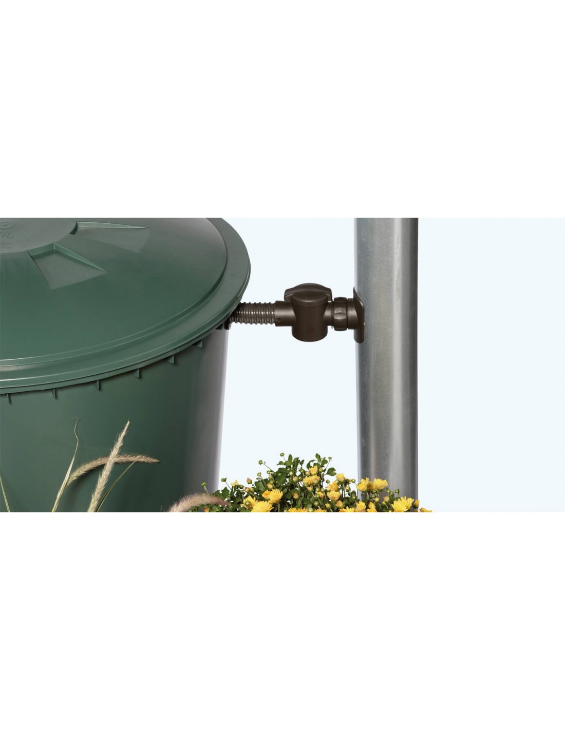 Récupérateur Deau Basic Vert 310 Litres Serres Et Abris