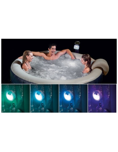 Pure spa gonflable INTEX Carbone, octogonal 6 places