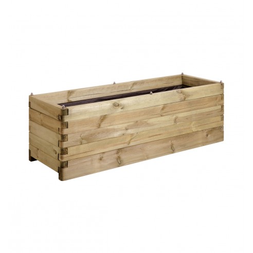 Jardinière OLEA 50x150 cm en bois traité autoclave